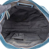 Balenciaga Blue Leather City Handbag