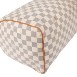 Louis Vuitton Damier Azur Monogram Speedy 30 Handbag