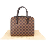Louis Vuiton Damier Ebene Monogram Triana Handbag