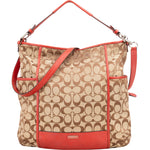 Coach Signature Monogram Handbag - vintageandkickz