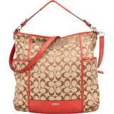 Coach Signature Monogram Handbag - vintageandkickz