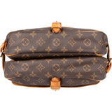 Louis Vuitton Canvas Monogram Saumur 30 Crossbody Bag