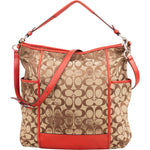Coach Signature Monogram Handbag - vintageandkickz