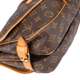 Louis Vuitton Canvas Monogram Saumur 30 Crossbody Bag