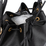 Louis Vuitton Noir Epi Leather Sac Noe Petit Shoulder Bag