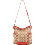 Coach Signature Monogram Handbag - vintageandkickz