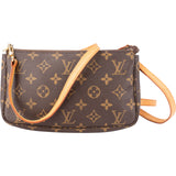 Louis Vuitton Canvas Monogram Pochette Accessoire Crossbody Bag