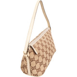 Gucci Monogram GG Canvas Boat Pochette Handbag