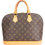 Louis Vuitton Canvas Monogram Alma PM Handbag