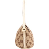 Gucci Monogram GG Canvas Boat Pochette Handbag