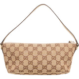 Gucci Monogram GG Canvas Boat Pochette Handbag