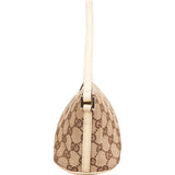 Gucci Monogram GG Canvas Boat Pochette Handbag