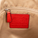Coach Signature Monogram Handbag - vintageandkickz