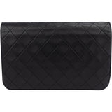 Chanel Quilted Lambskin 24K Gold Single Flap Crossbody Bag
