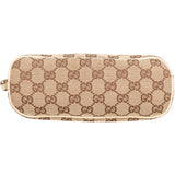 Gucci Monogram GG Canvas Boat Pochette Handbag