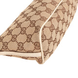 Gucci Monogram GG Canvas Boat Pochette Handbag