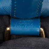 Louis Vuitton Bleu Epi Leather Sac Noe Petit Shoulder Bag