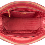 Prada Bicolor Saffiano Leather Galleria Handbag