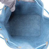 Louis Vuitton Bleu Epi Leather Sac Noe Petit Shoulder Bag