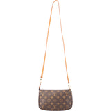 Louis Vuitton Canvas Monogram Pochette Accessoire Crossbody Bag