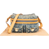 Louis Vuitton Denim Monogram Baggy PM Crossbody Bag