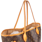 Louis Vuitton Canvas Monogram Neverfull MM Shopper Handbag
