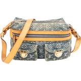 Louis Vuitton Denim Monogram Baggy PM Crossbody Bag