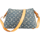 Louis Vuitton Denim Monogram Baggy PM Crossbody Bag