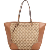 Gucci Monogram GG Canvas New Britt Tote Shoulder Bag