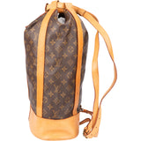 Louis Vuitton Canvas Monogram Randonnee GM Backpack