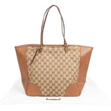 Gucci Monogram GG Canvas New Britt Tote Shoulder Bag
