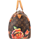 Louis Vuitton Canvas Monogram Roses By Stephen Sprouse Speedy 30 Handbag