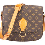 Louis Vuitton Canvas Monogram Saint Cloud GM Crossbody Bag
