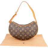 Louis Vuitton Canvas Monogram Croissant PM Handbag