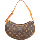 Louis Vuitton Canvas Monogram Croissant PM Handbag