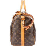 Louis Vuitton Canvas Monogram Keepall 45 Bandouliere