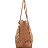Gucci Monogram GG Canvas New Britt Tote Shoulder Bag
