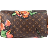 Louis Vuitton Canvas Monogram Roses By Stephen Sprouse Speedy 30 Handbag