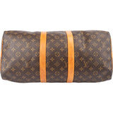 Louis Vuitton Canvas Monogram Keepall 45 Bandouliere
