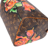 Louis Vuitton Canvas Monogram Roses By Stephen Sprouse Speedy 30 Handbag