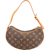 Louis Vuitton Canvas Monogram Croissant PM Handbag