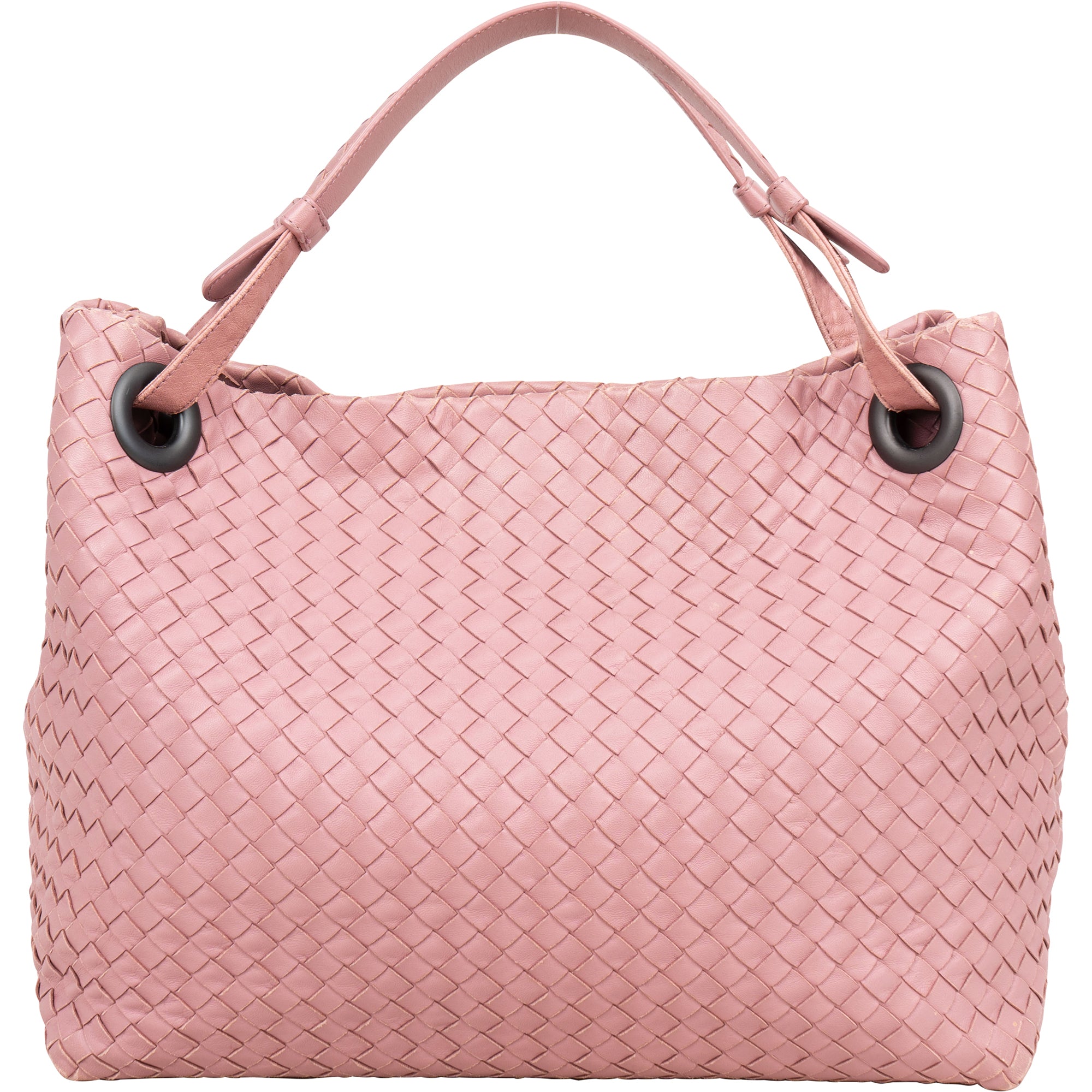 Bottega Veneta Intrecciato Leather Garda Handbag - vintageandkickz