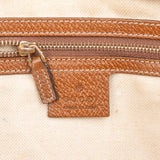 Gucci Monogram GG Canvas New Britt Tote Shoulder Bag