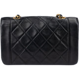 Chanel Quilted Lambskin 24K Gold Single Flap Crossbody Bag