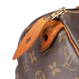 Louis Vuitton Canvas Monogram Speedy 30 Handbag