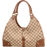 Gucci Monogram GG Canvas New Jackie Shoulder Bag