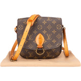 Louis Vuitton Canvas Monogram Saint Cloud MM Crossbody Bag