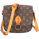 Louis Vuitton Canvas Monogram Saint Cloud MM Crossbody Bag