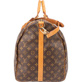 Louis Vuitton Canvas Monogram Keepall 60 Bandouliere