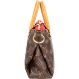 Louis Vuitton Canvas Monogram Pallas PM Handbag
